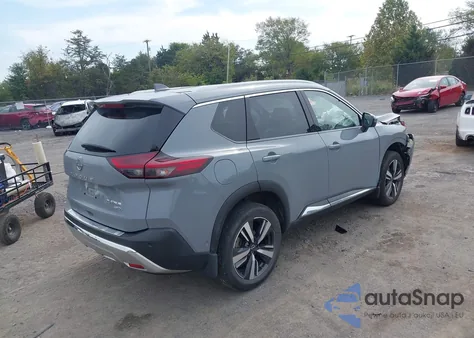 2023 Nissan Rogue Platinum Intelligent Awd from USA, damaged, VIN JN8BT3DD3PW304238